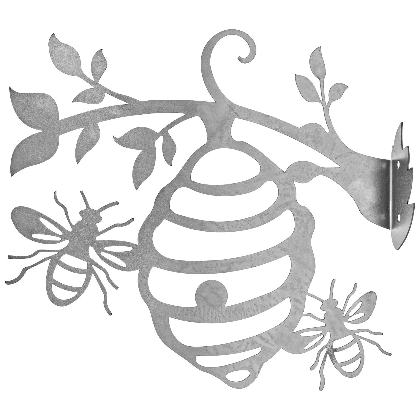 Gartendeko Metall: Bienenstock zum Nachrosten