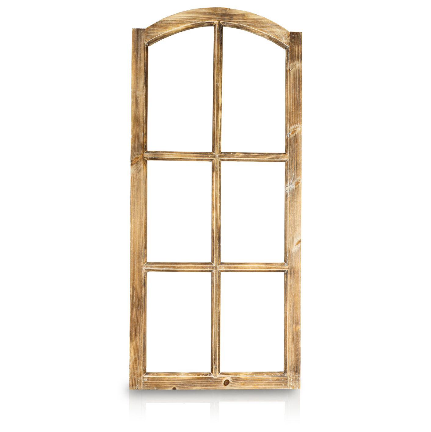 Deko Vintage Stallfenster Landhausstil Deko - Vintage Deko Fenster mit Halbbogen