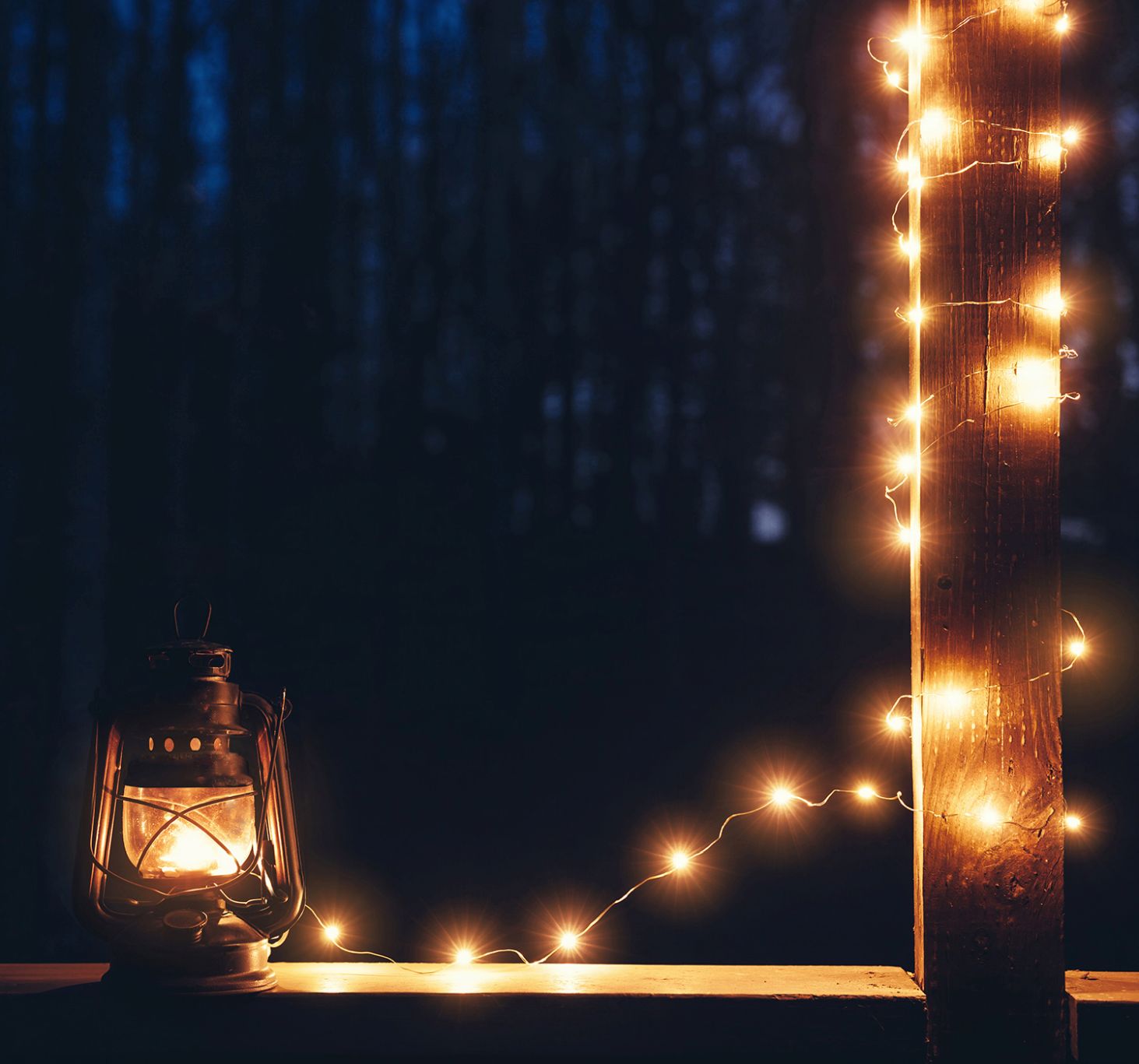 LED rostige Gartenleuchte zum Stellen oder Hängen - Windlicht Glas Laterne