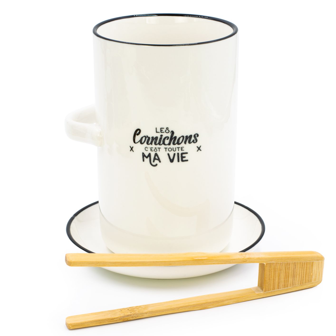 Essiggurkentopf Gurkenglas im Vintage Look