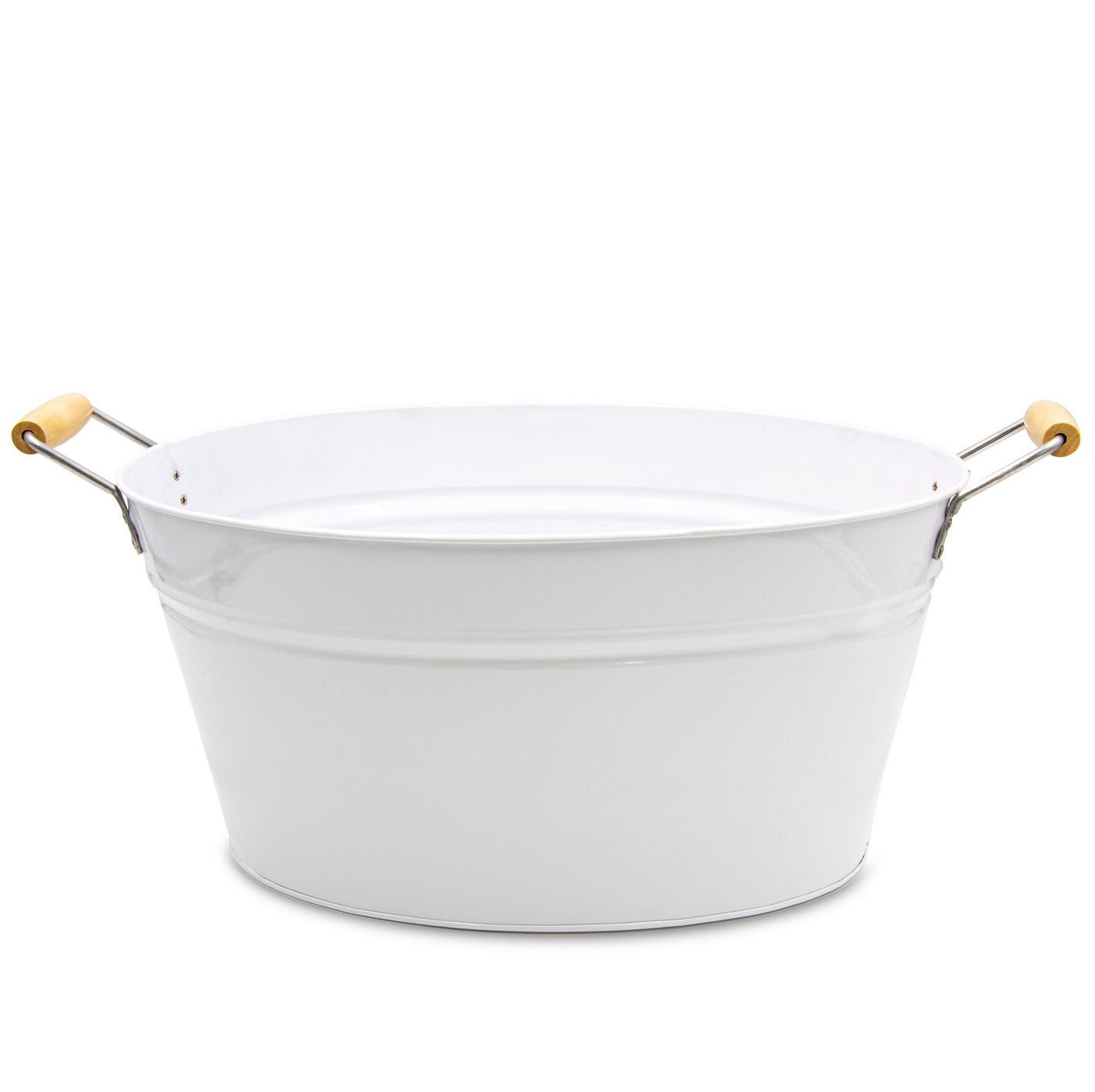 Verzinkte Wanne Schale zum Bepflanzen Garten Deko Draußen Miniteich Balkon Deko