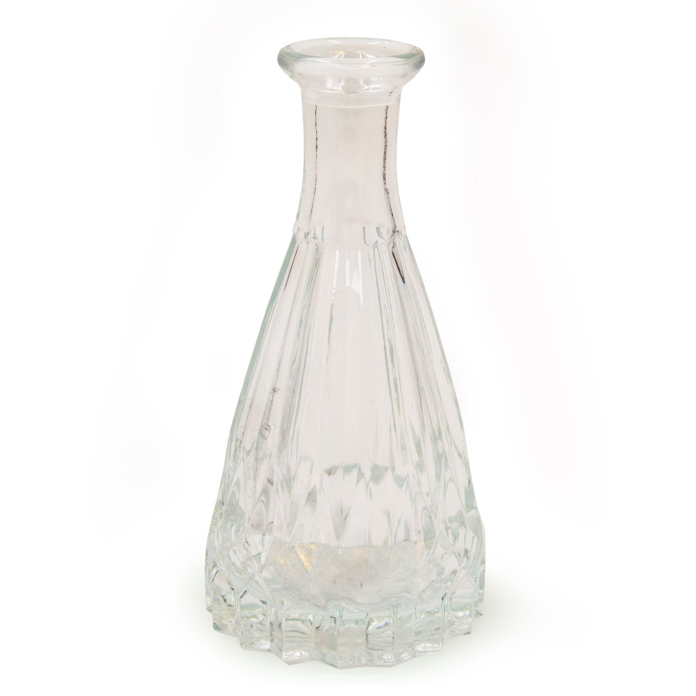 Glas Vase, weiß