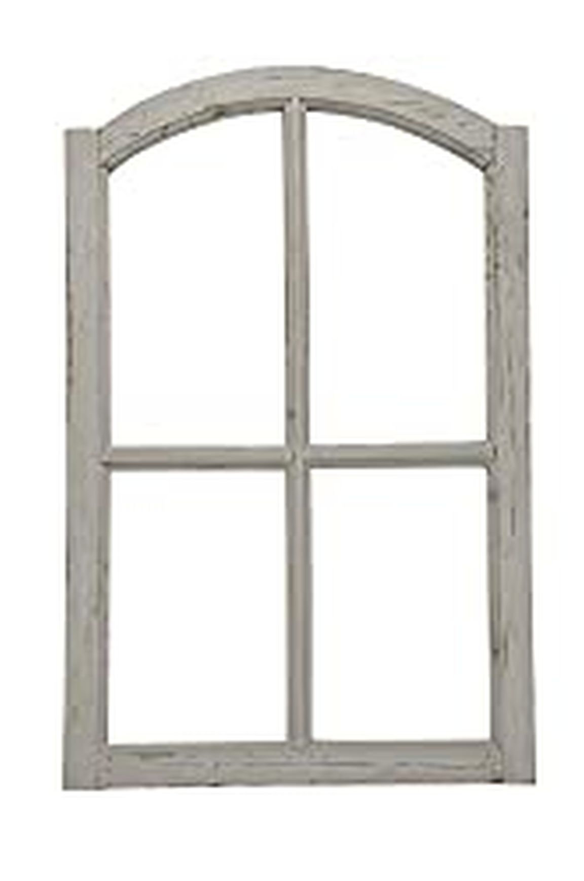 Deko Vintage Stallfenster Landhausstil Deko Fenster mit Halbbogen aus Holz