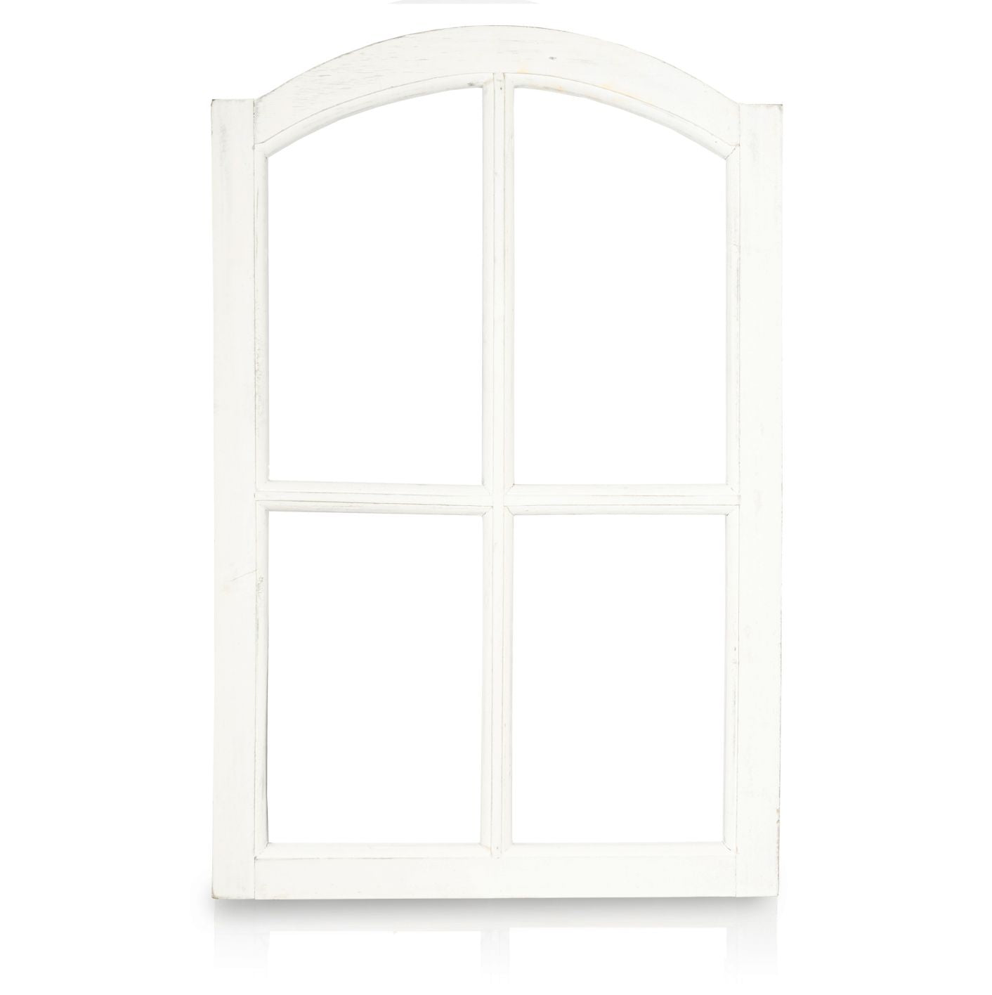 Deko Vintage Stallfenster Landhausstil Deko Fenster mit Halbbogen aus Holz