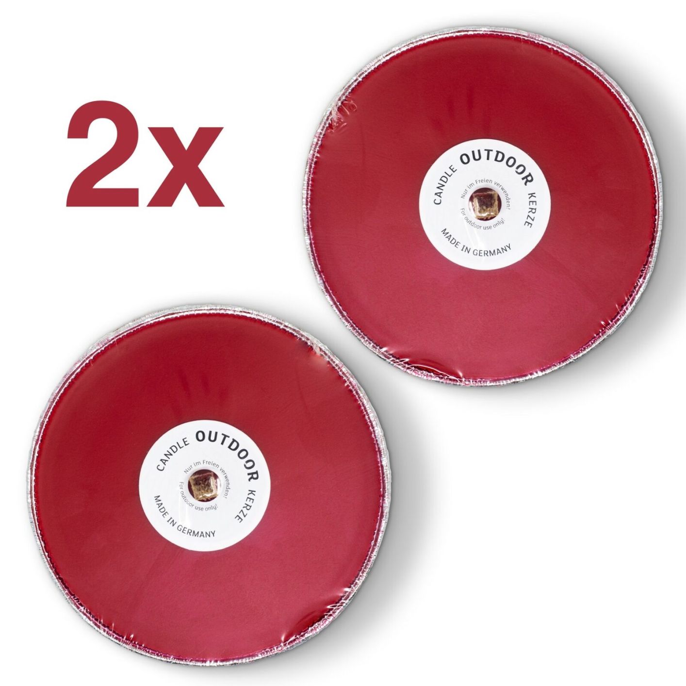 Große Kerze für den Garten, die Terrasse oder den Balkon - Outdoor Kerzen