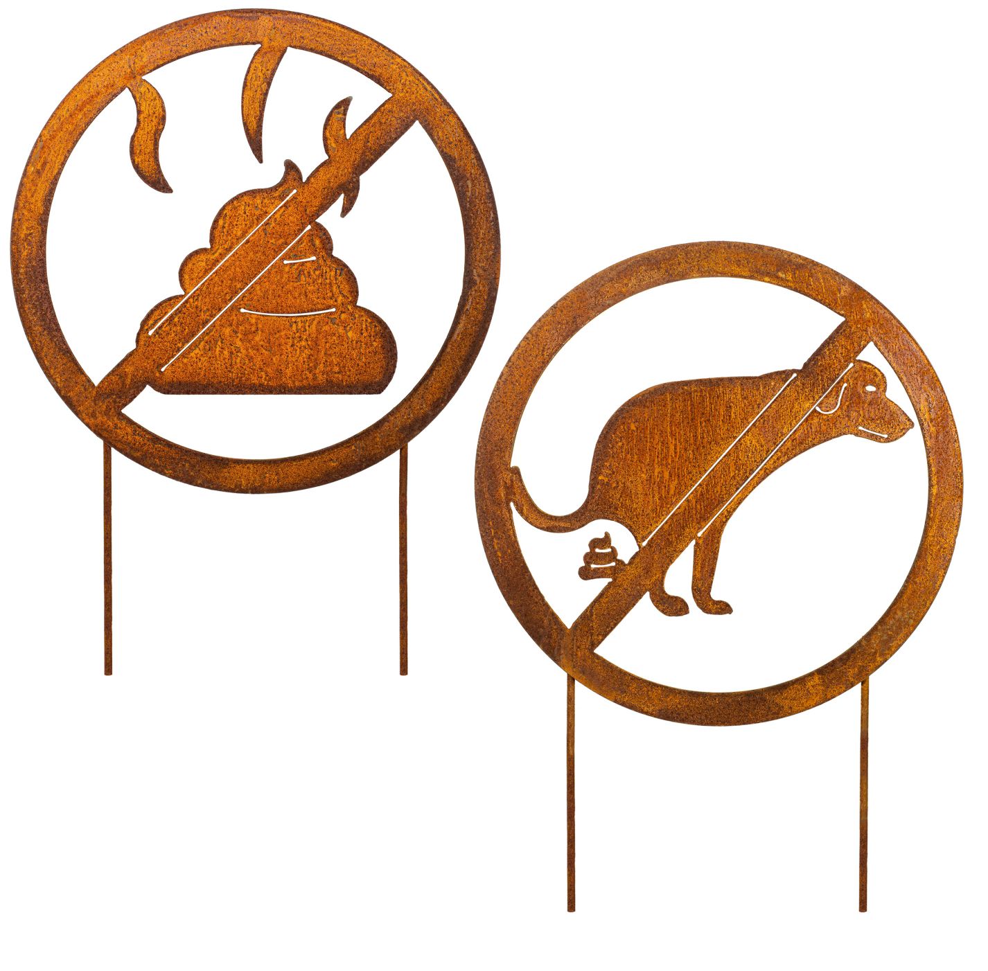 Gartenschild Hundekot verboten Hinterlassenschaften unerwünscht