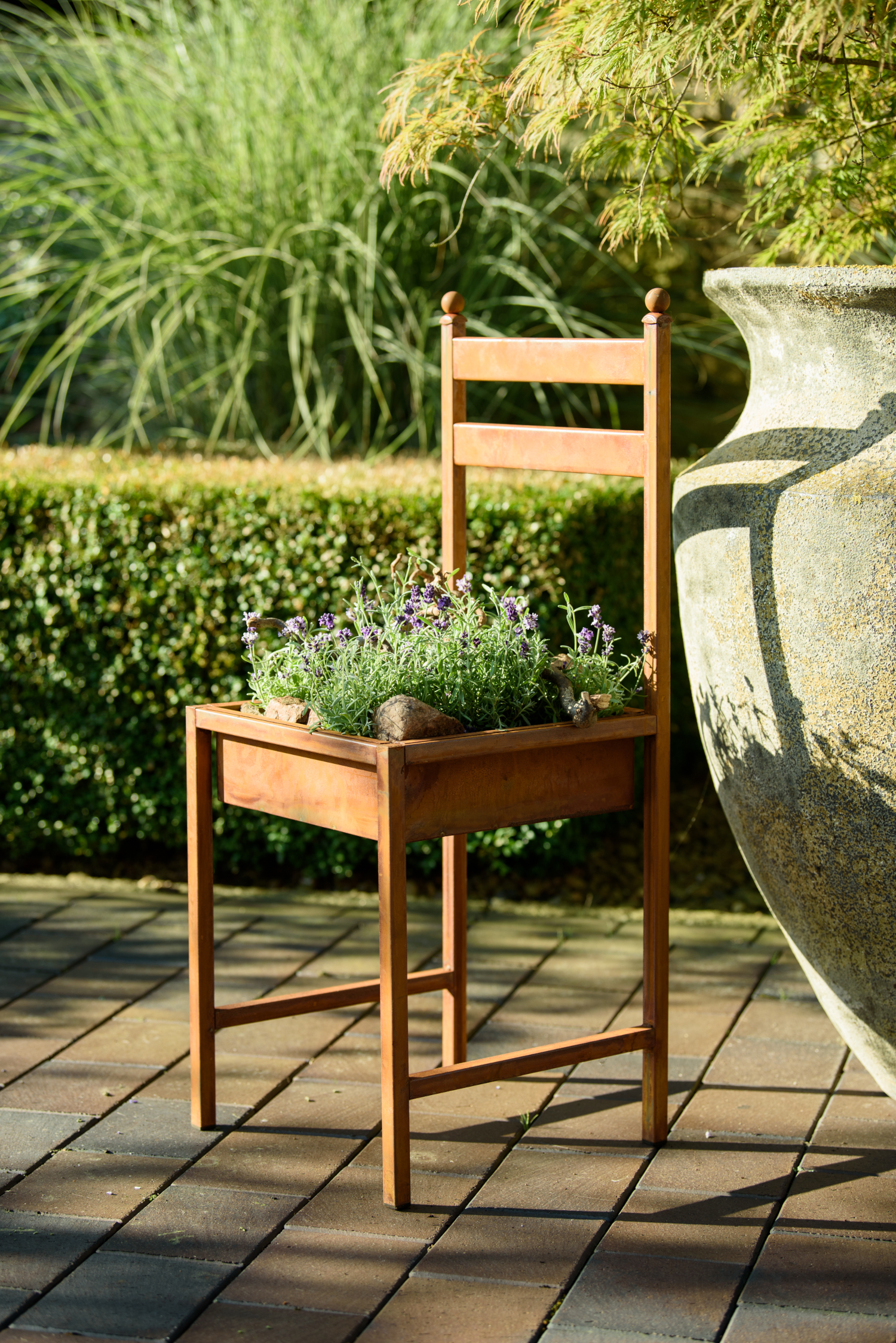 Rost Deko Stuhl - Vintage Dekoration