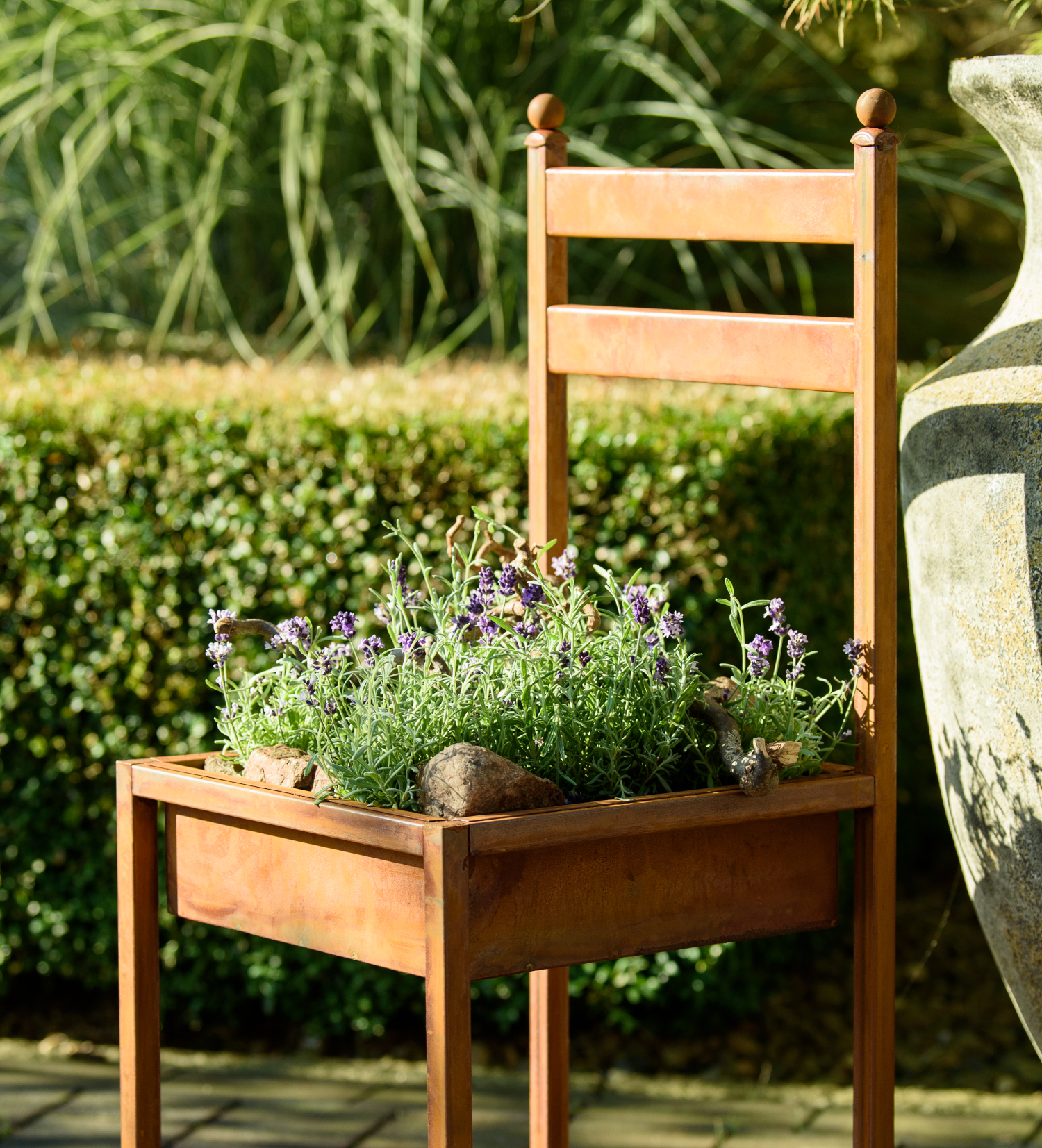 Rost Deko Stuhl - Vintage Dekoration