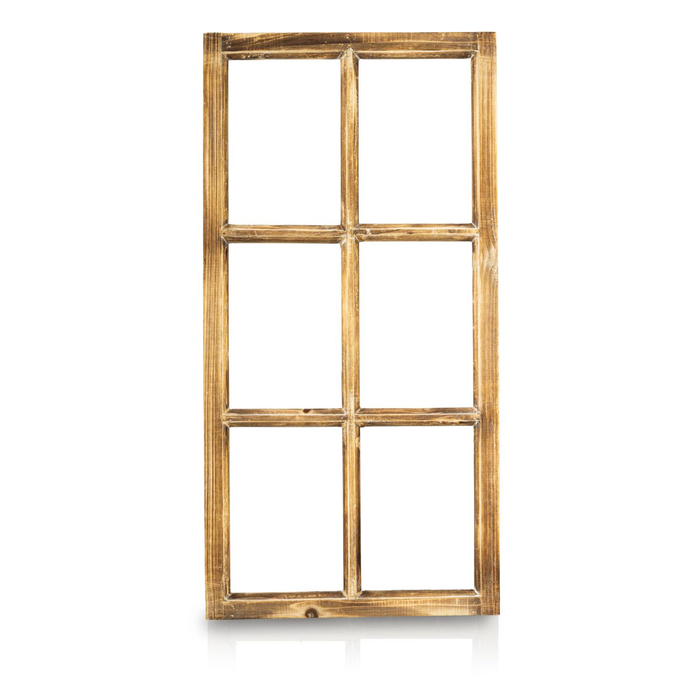 Deko Vintage Stallfenster Landhausstil Deko Fenster mit Halbbogen aus Holz