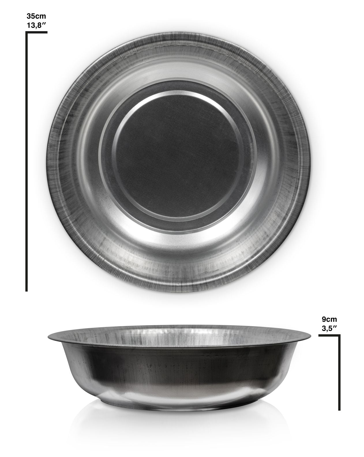 Zinkwanne zum Bepflanzen oder als Miniteich für Terrasse, Garten und Balkon
