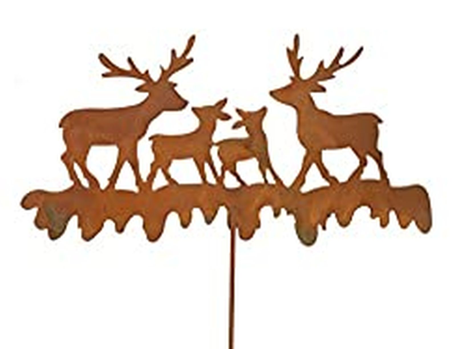 Blümelhuber weihnachtliche Stecker mit Hirschfamilie Frohes Fest (Hirschfamilie)