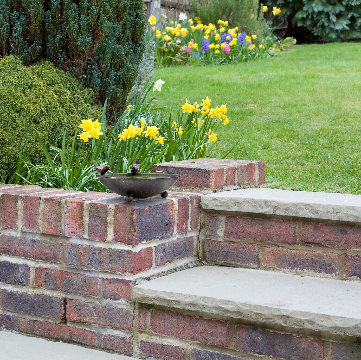 Vogelbad Garten Balkon Deko Insektentränke Garten Deko Balkon Vogeltränke