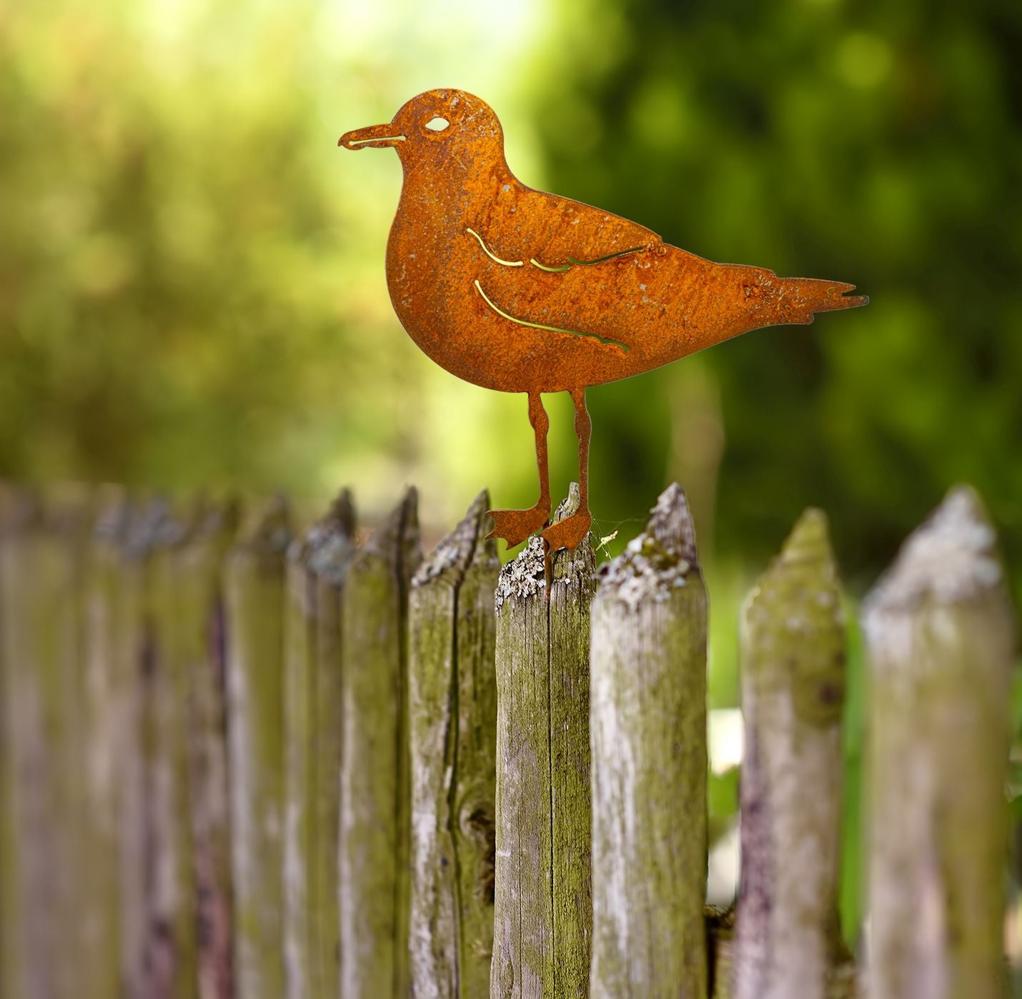 Blümelhuber Rost Deko Möwe - Gartendeko Figuren