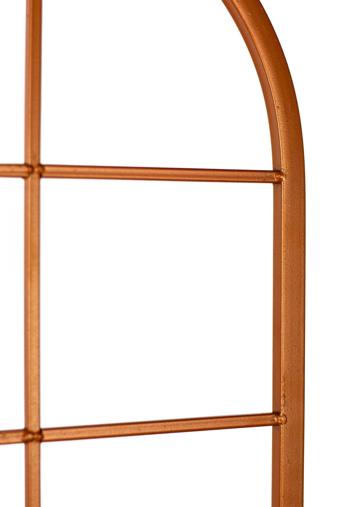 Deko Fenster aus Metall - Stallfenster mit Halbbogen