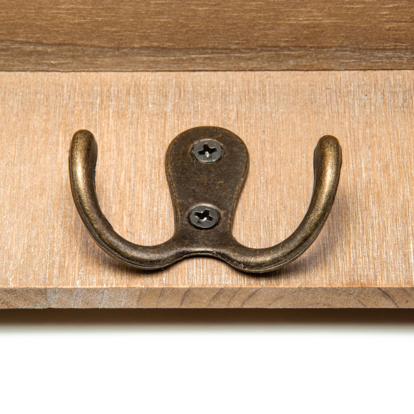 Wandgarderobe mit Ablage Holzkiste Vintage Deko Holz - Garderobe Holz Garderoben
