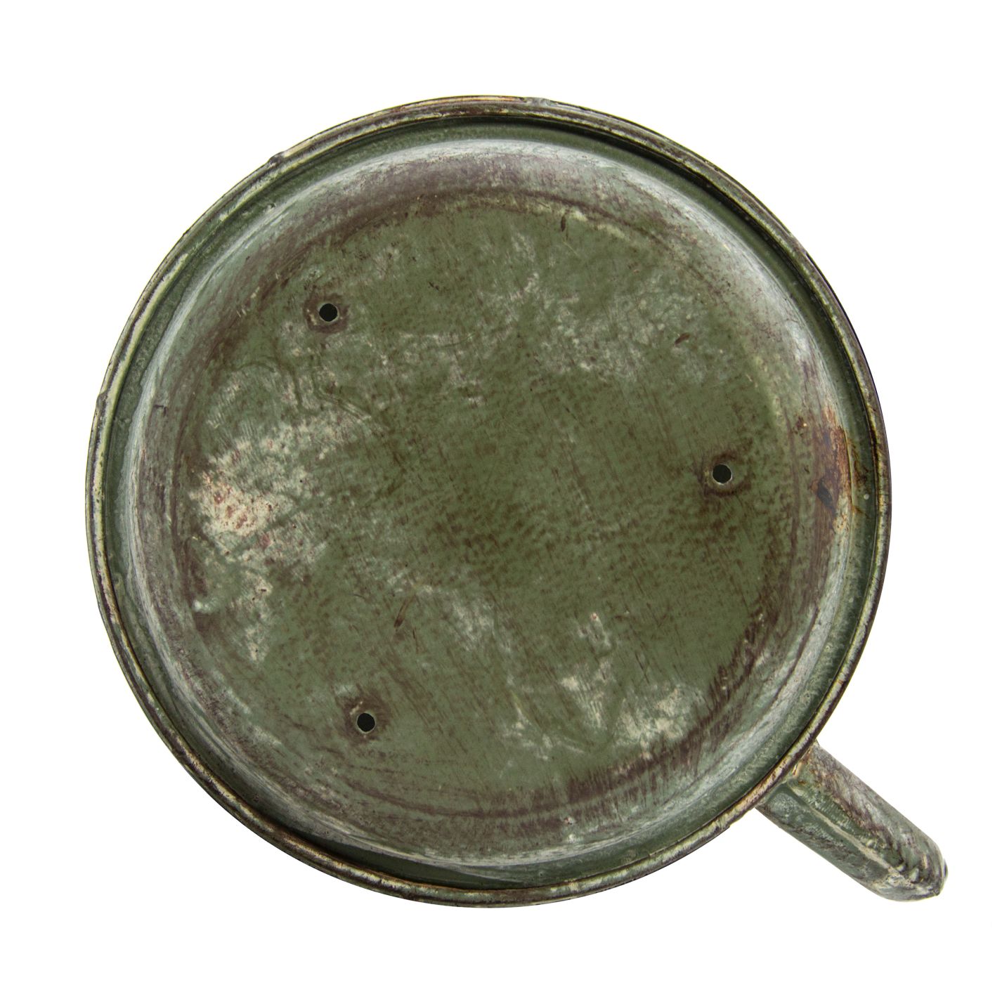 Futterstation Teekanne z. Hg., 16x16xH33cm + 33cm Kette/grau-braun