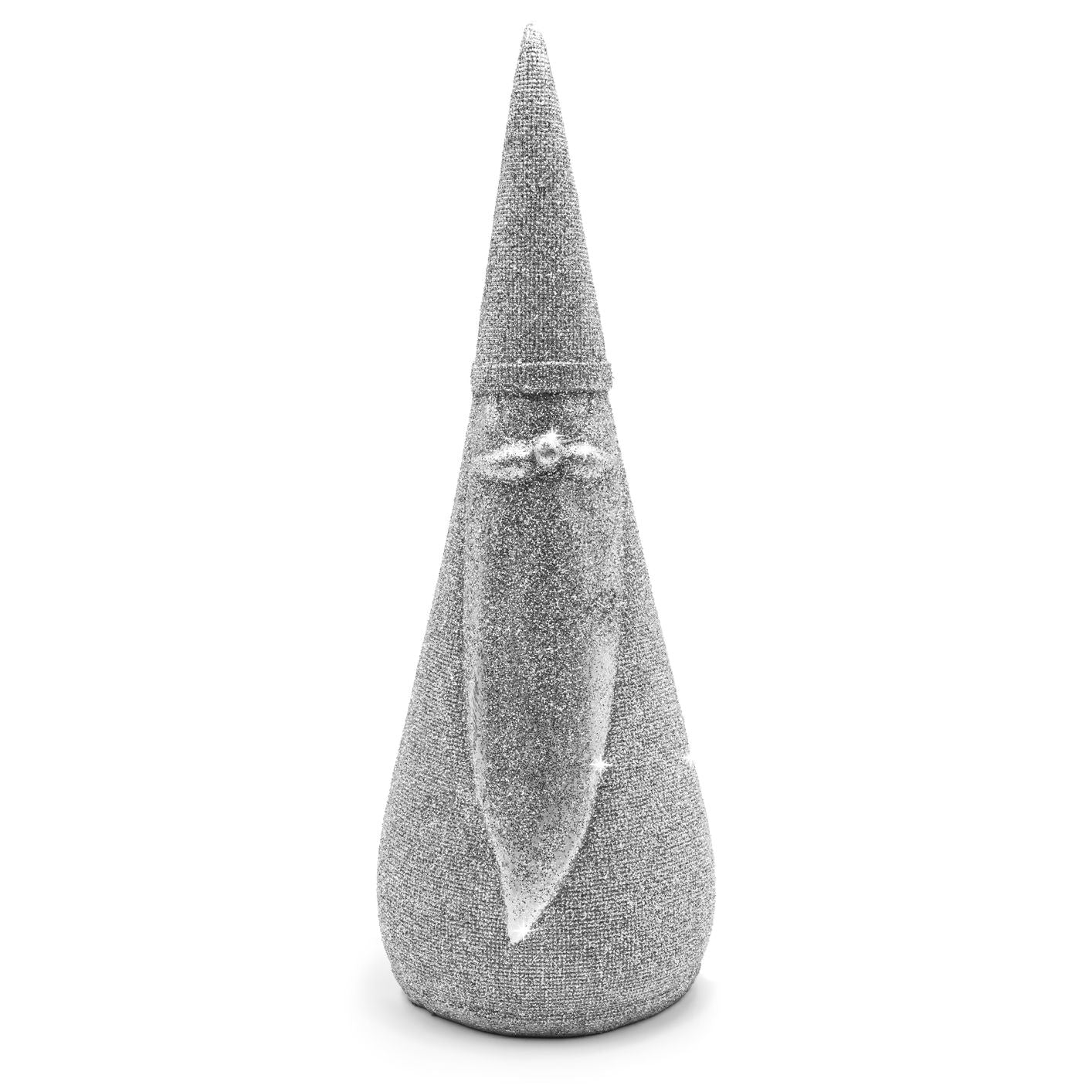 Weihnachtsmann Figur Glitzer Deko Modern - Weihnachtsdeko Amerikanisch