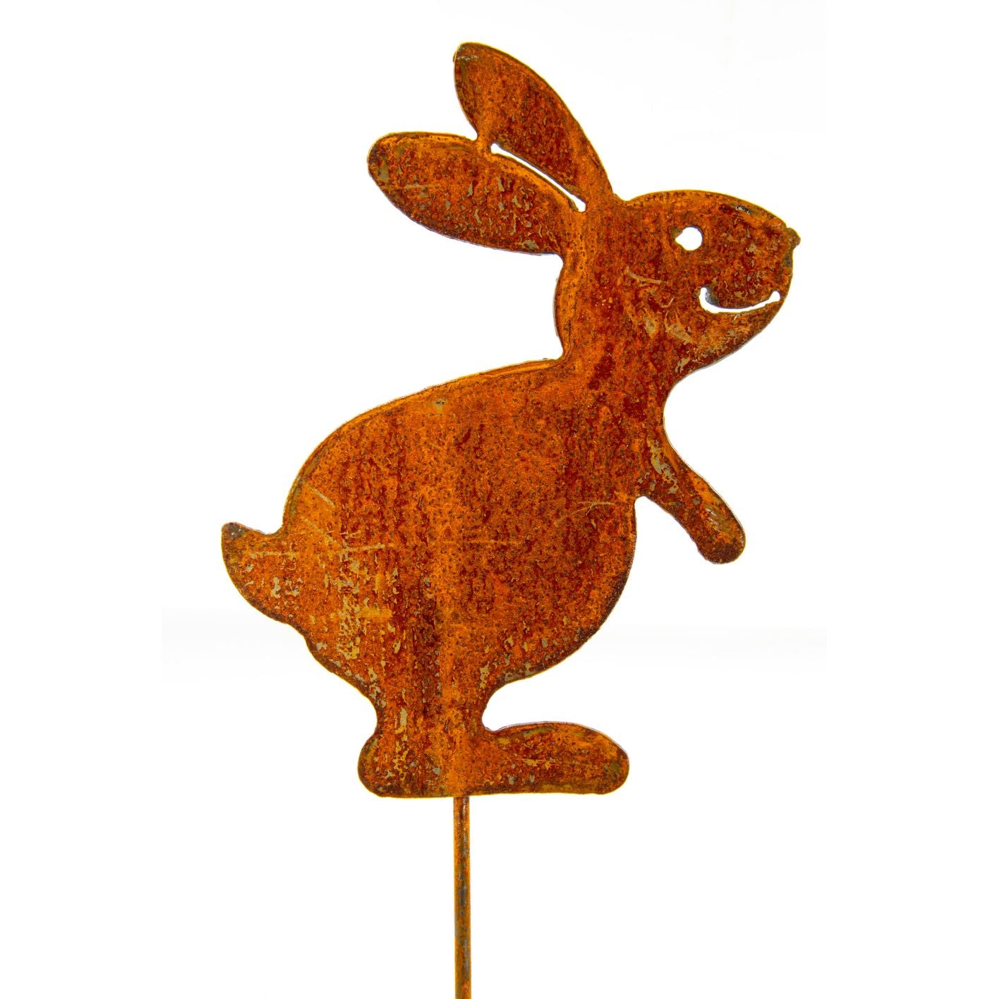 Edelrost Gartendeko Hasen Deko Frühling Deko für Garten oder Haustür Osterdeko