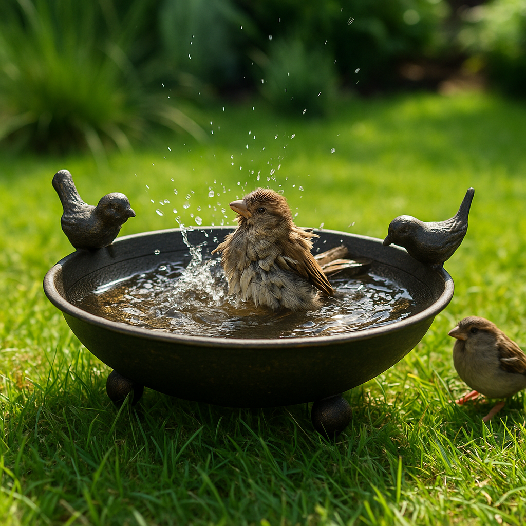 Vogelbad Garten Balkon Deko Insektentränke Garten Deko Balkon Vogeltränke