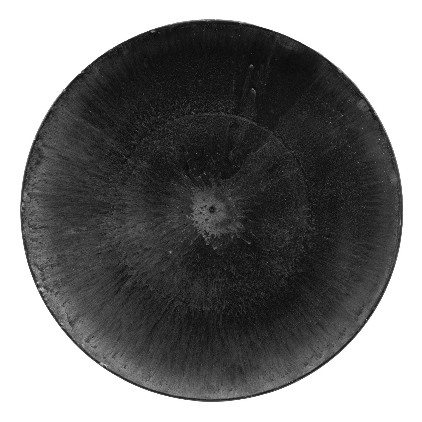 Teller rund D33cm Grau Polypropylen