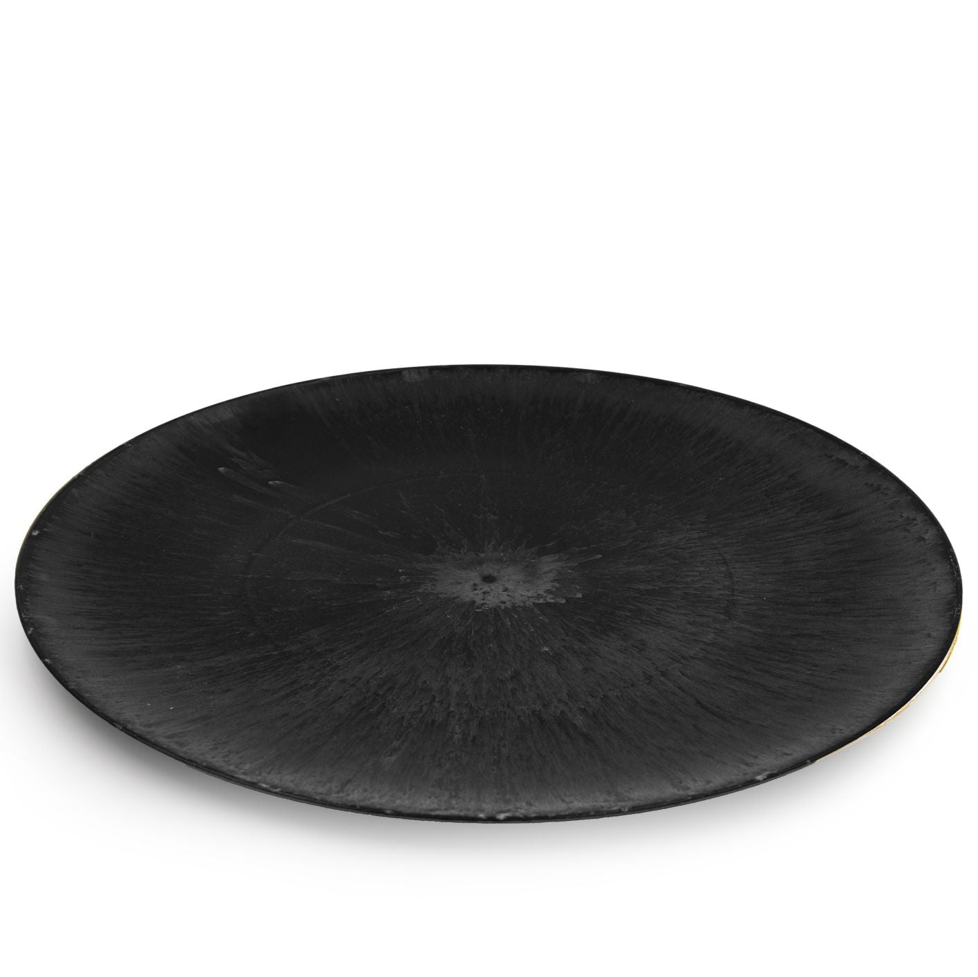 Teller rund D33cm Grau Polypropylen