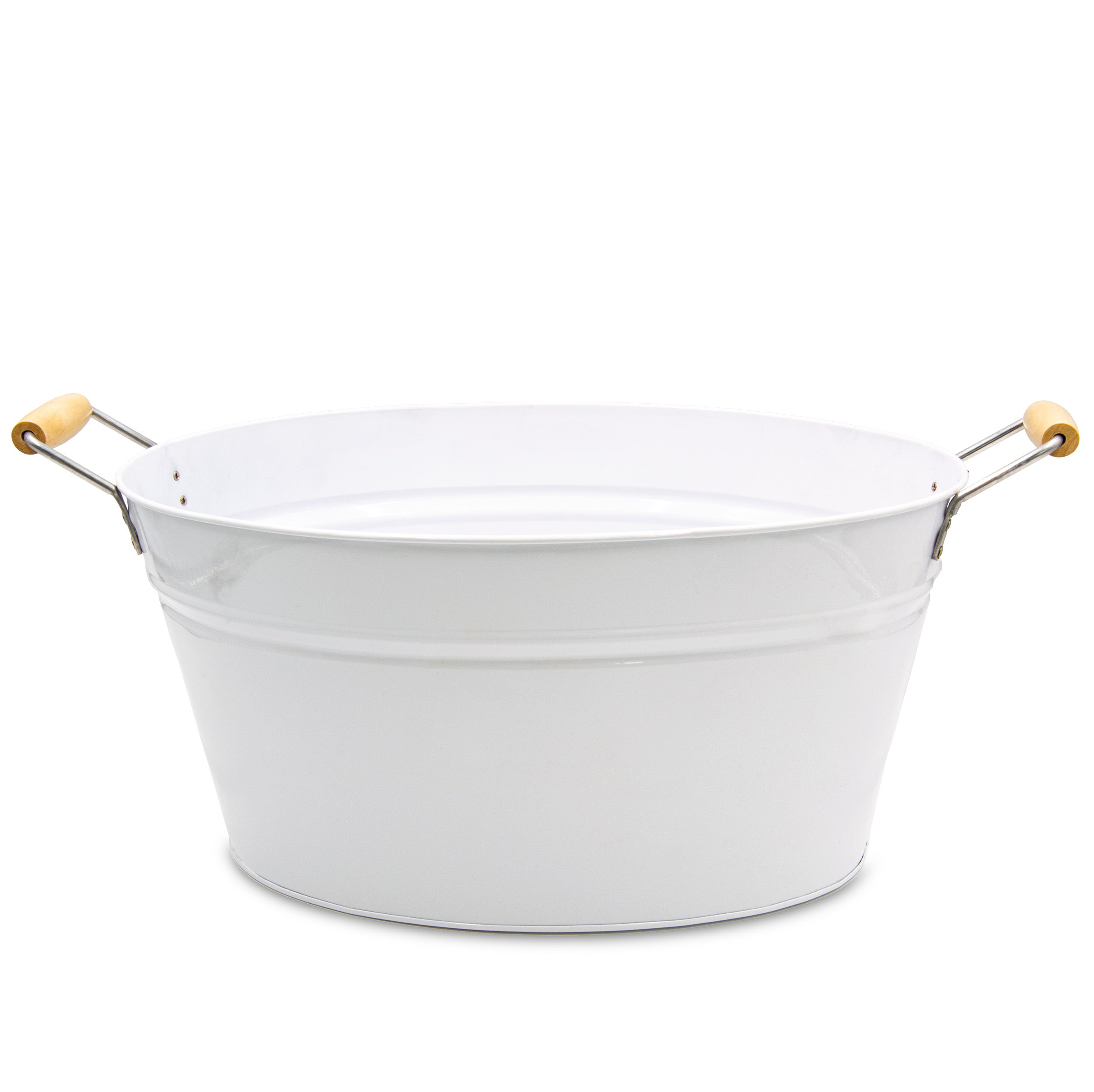 Verzinkte Wanne Schale zum Bepflanzen Garten Deko Draußen Miniteich Balkon Deko