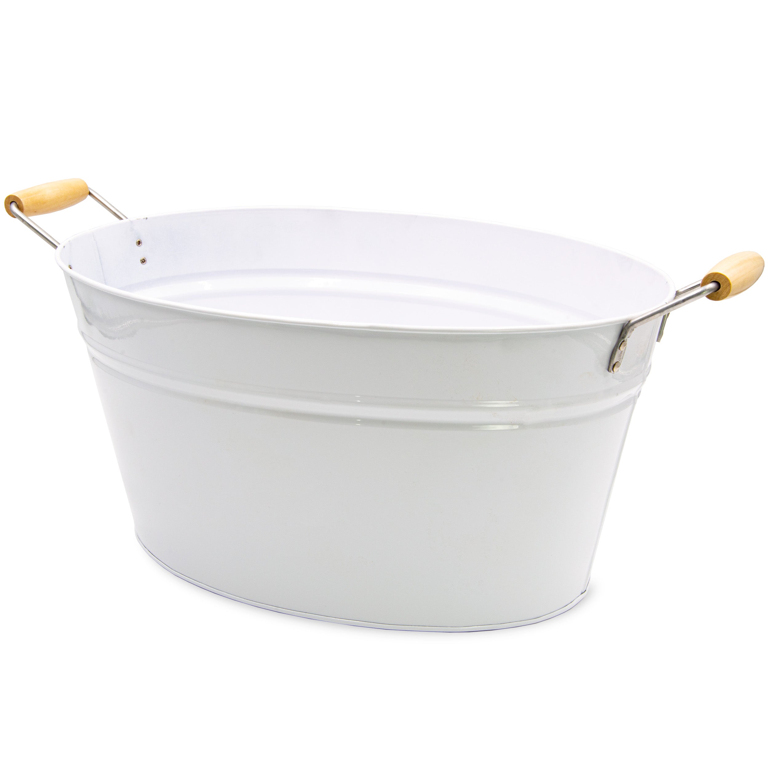 Verzinkte Wanne Schale zum Bepflanzen Garten Deko Draußen Miniteich Balkon Deko