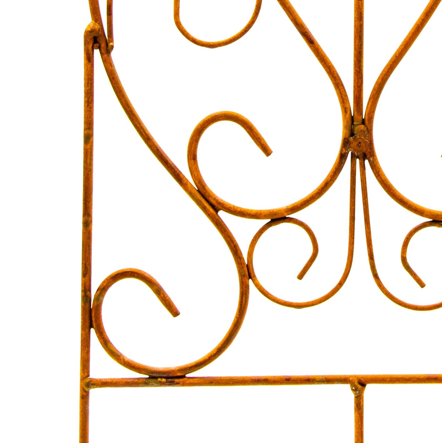 Rankgitter Metall Deko Balkon und Garten Deko Balkon Sichtschutz Garten Vintage