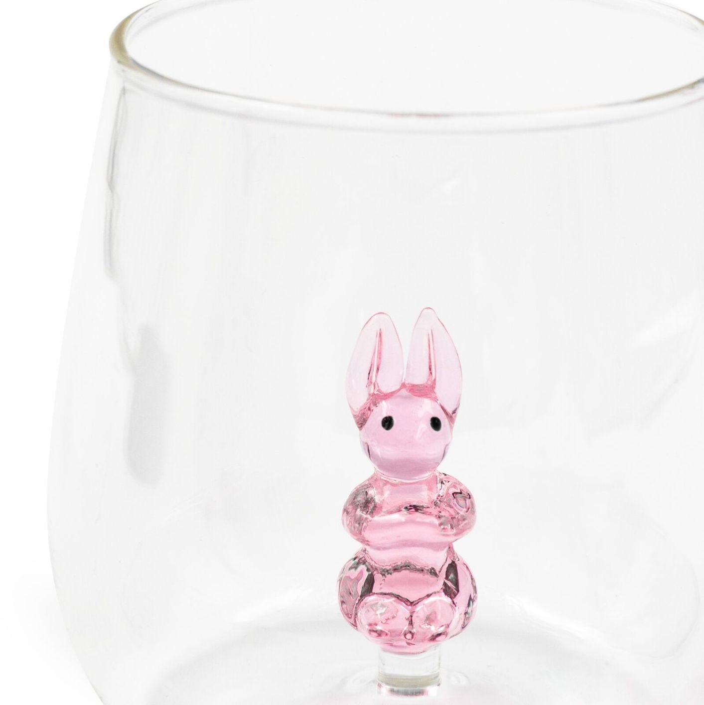 2er Set Glastasse, Hase