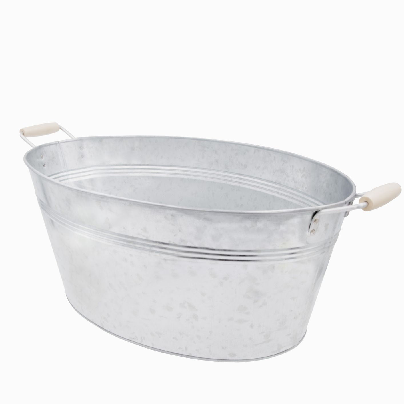 Verzinkte Wanne - Schale zum Bepflanzen - Garten Deko Draußen