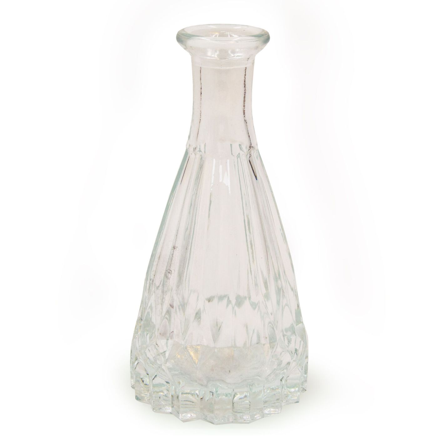 Glas Vase, weiß