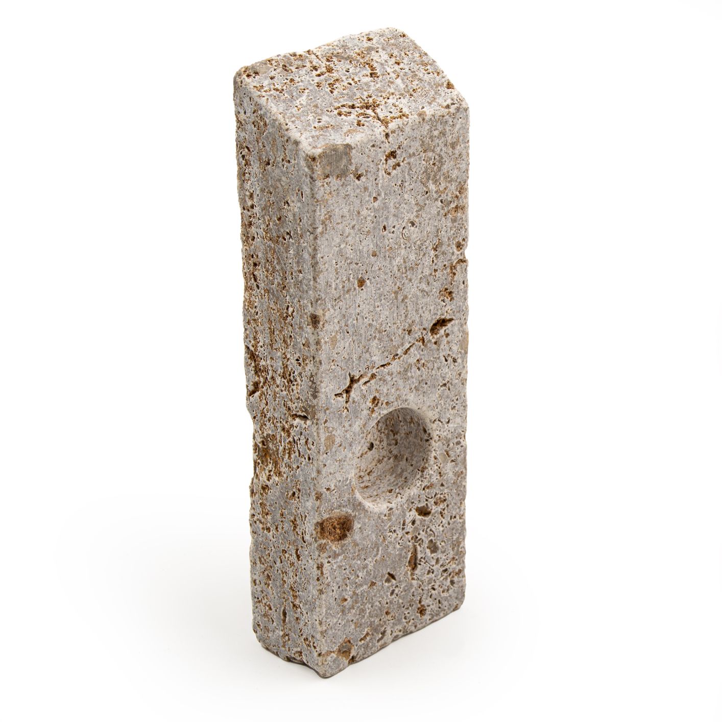 Weinflaschenhalter aus Muschelkalk