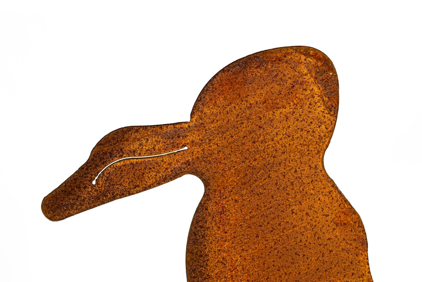 Edelrost Gartendeko: Osterdekoration für draußen - Hase