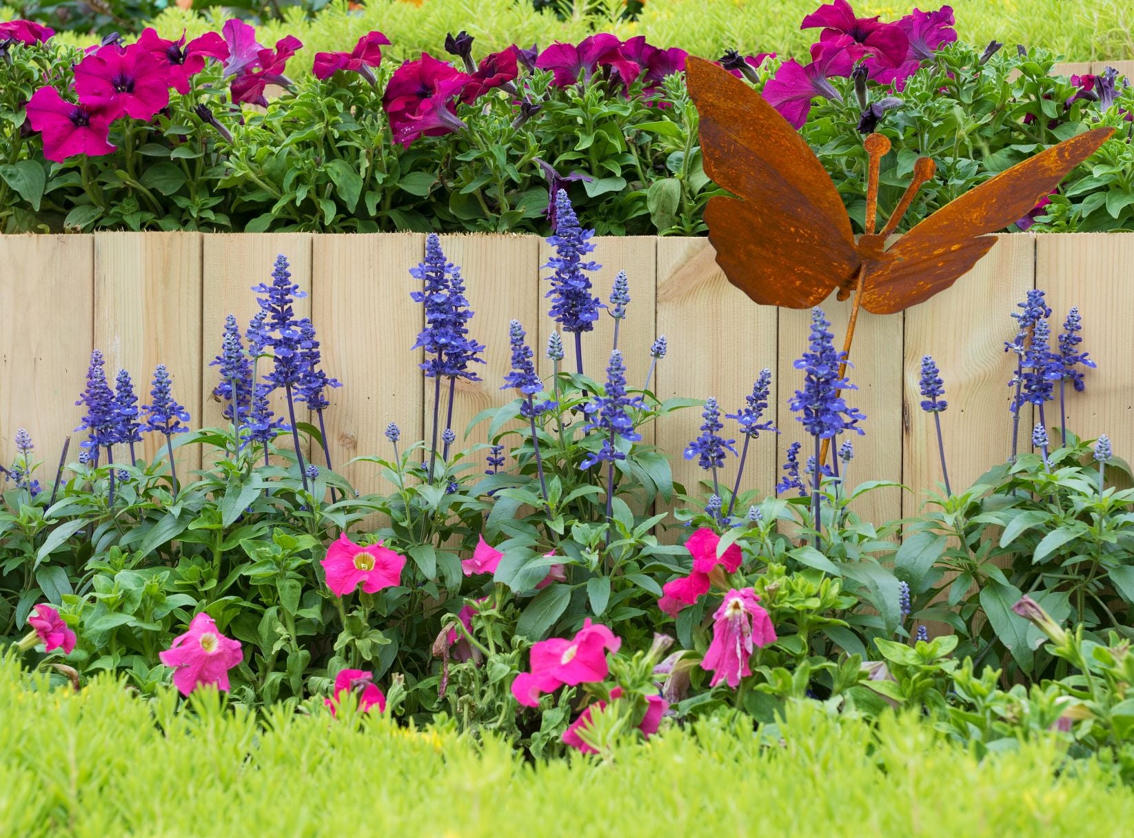 Deko Schmetterling Metall - Metallfiguren Garten - Garten Deko Vintage