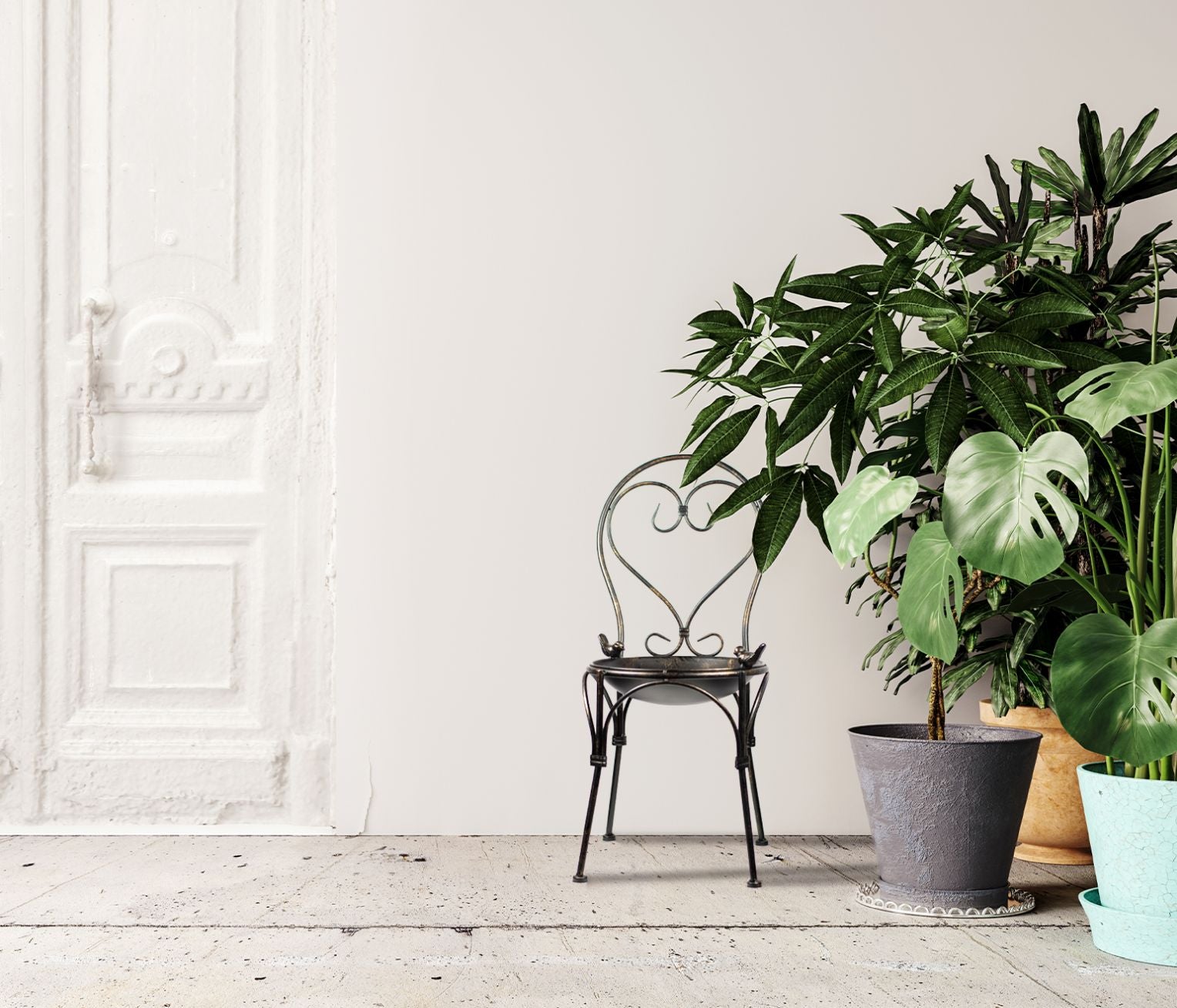Outdoor Deko Skulptur Wasserschale auch als Pflanzschale Deko Eingangsbereich au